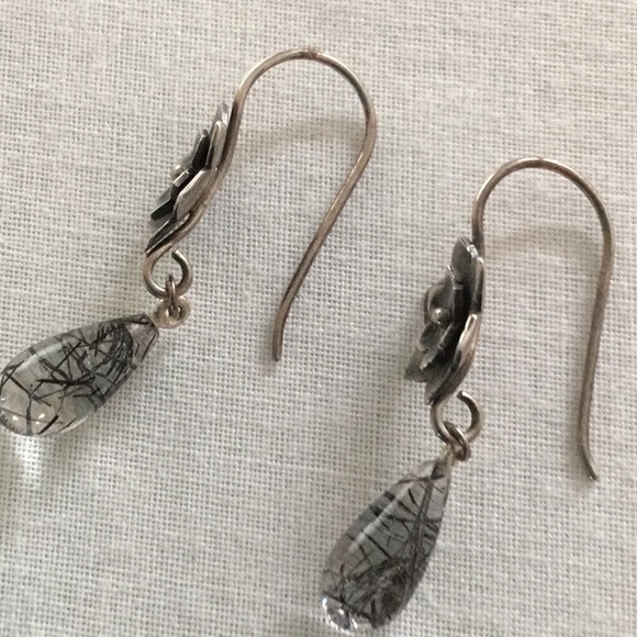 Dangle drop earrings - Picture 4 of 4